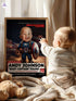 Custom Baby News Poster – Personalized Baby Captain Wall Art